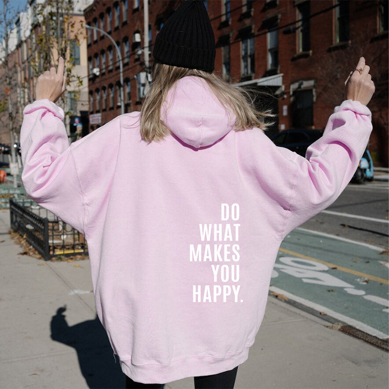 Nadja Hoodie mit Rückenprint