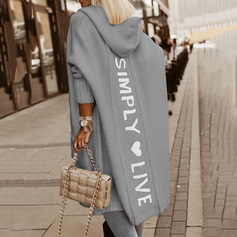 Fenja lange Strickjacke