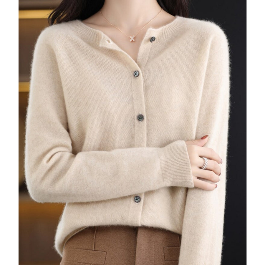 Livea Strickjacke mit Knopfdetails