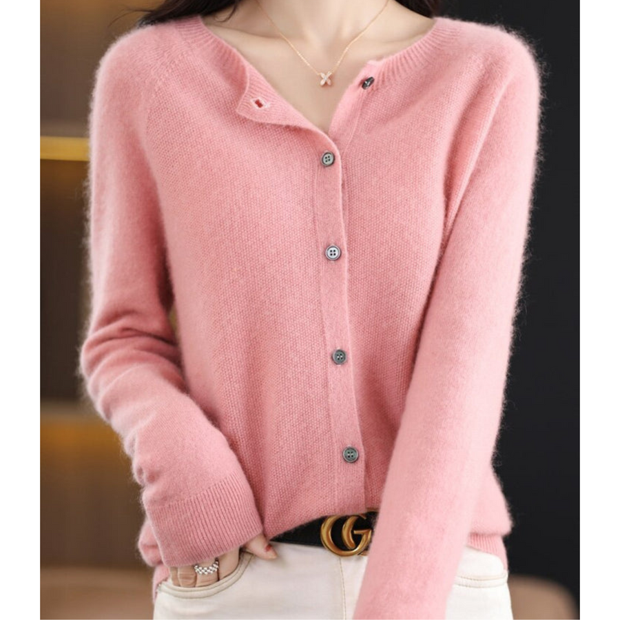 Livea Strickjacke mit Knopfdetails
