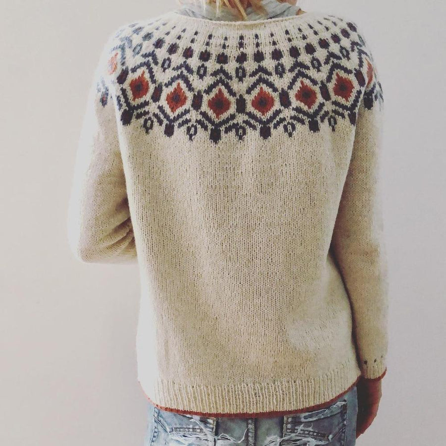 Philippa Pullover mit Norwegermuster