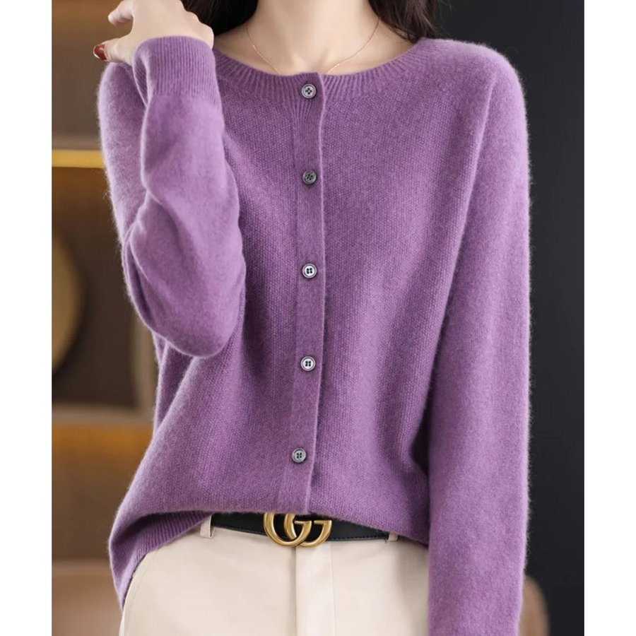 Livea Strickjacke mit Knopfdetails