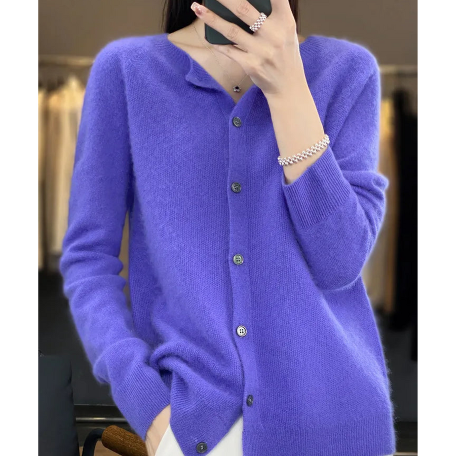 Livea Strickjacke mit Knopfdetails