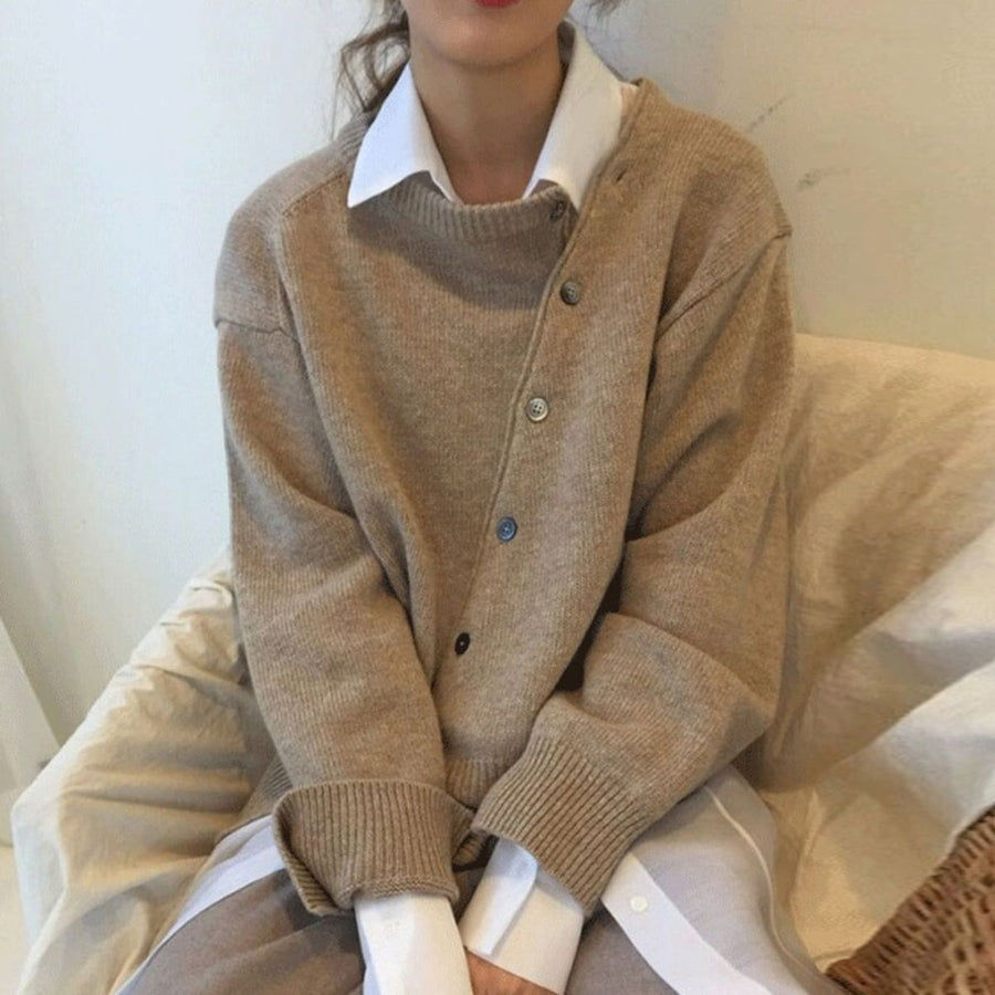 Edda Oversized Strickjacke