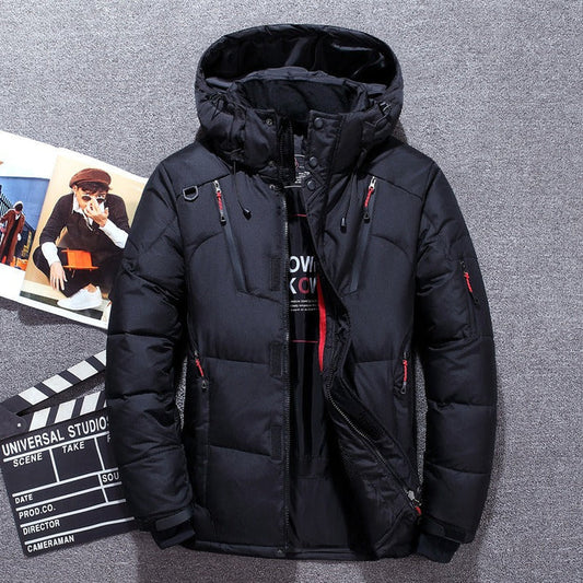 Bruna Daunenjacke mit Kapuze