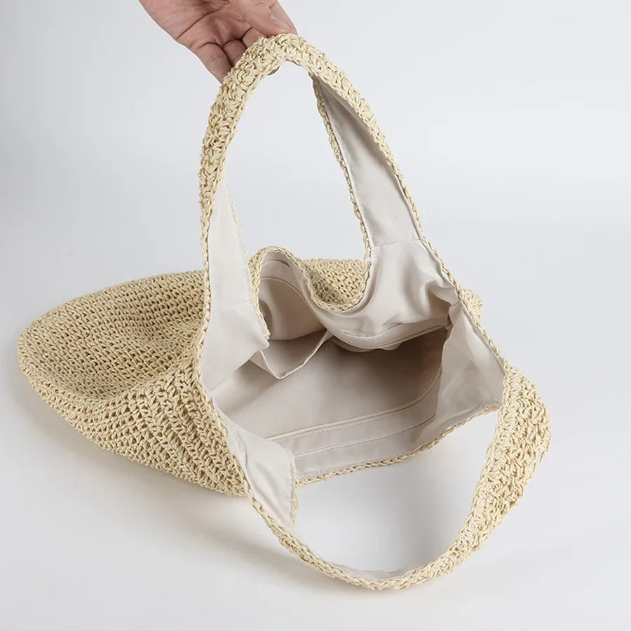 Vesna geflochtene Hobo Tasche