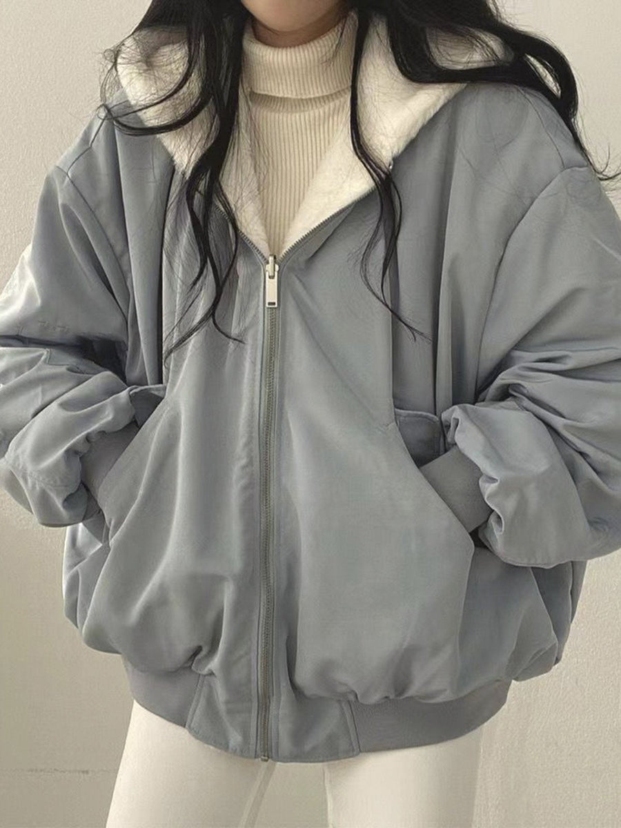 Linn wendbare Fleecejacke