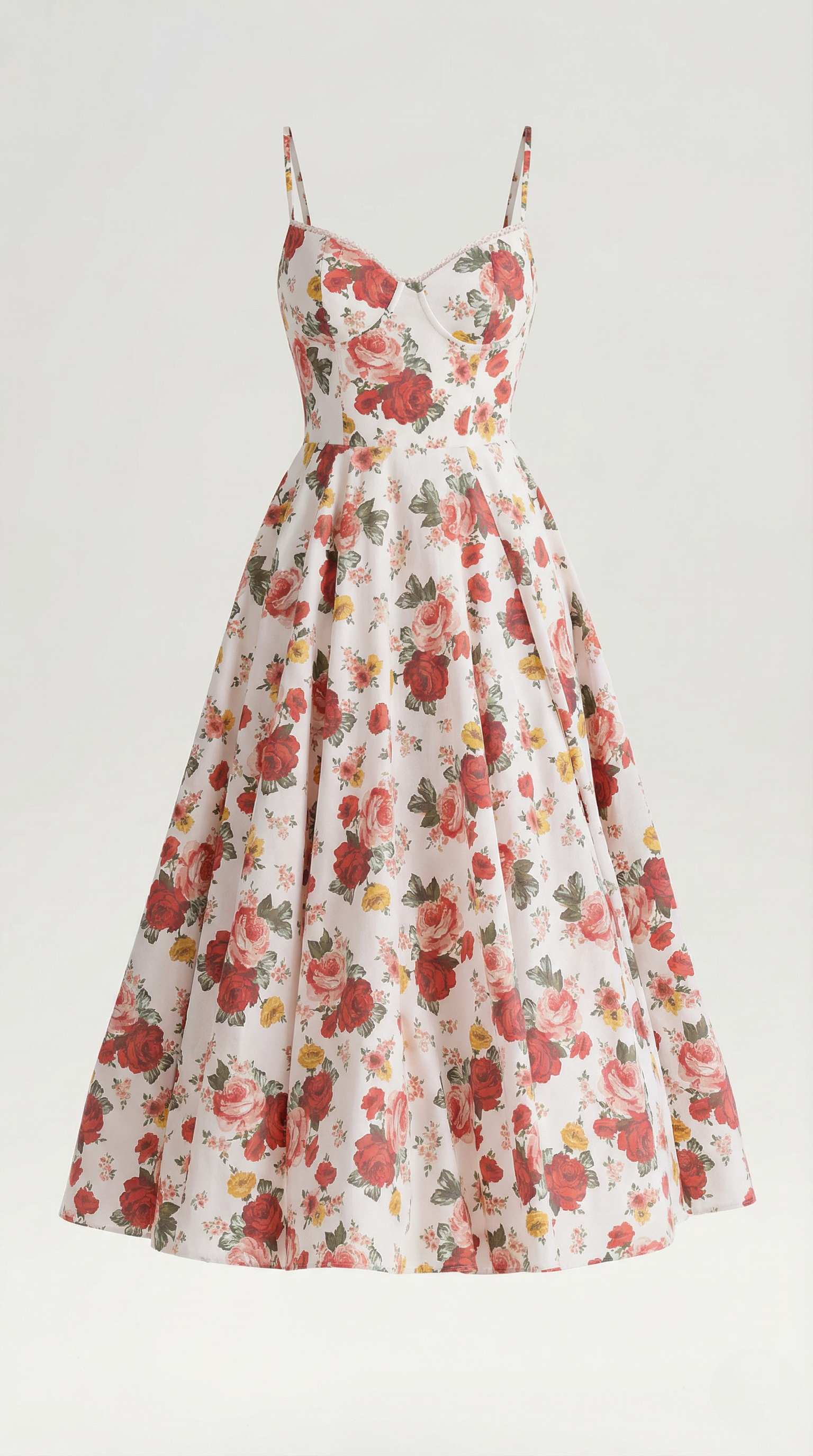 Isolde Tüll-Midikleid