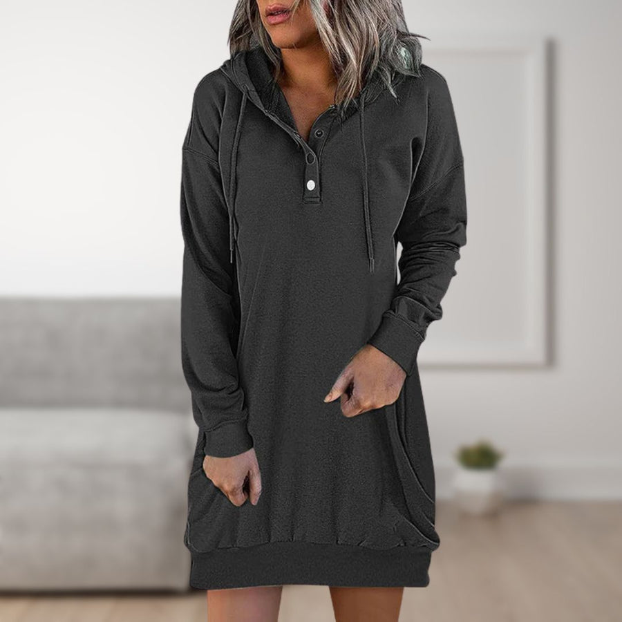 Else Sweatkleid mit Kapuze
