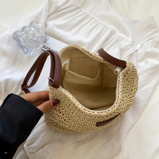 Kira Geflochtene Hobo Tasche