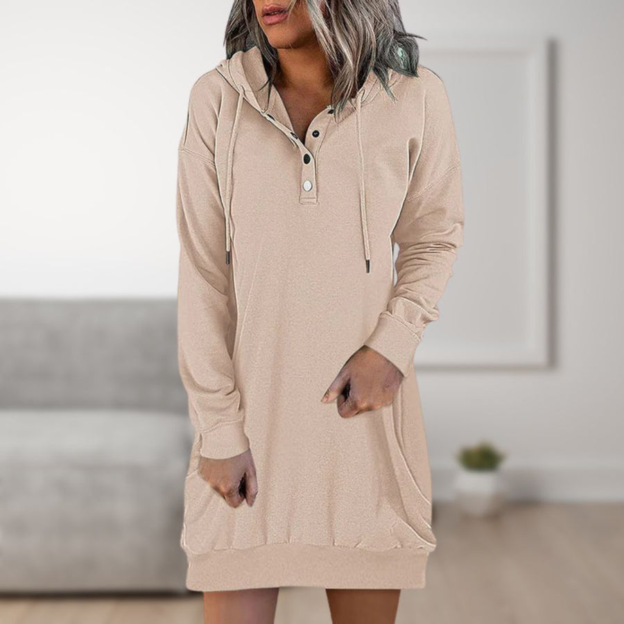 Else Sweatkleid mit Kapuze