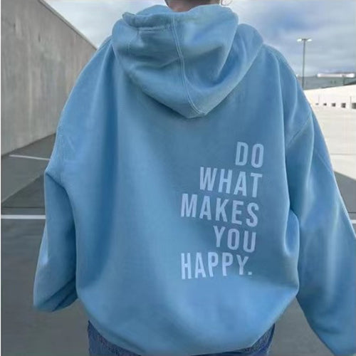 Nadja Hoodie mit Rückenprint