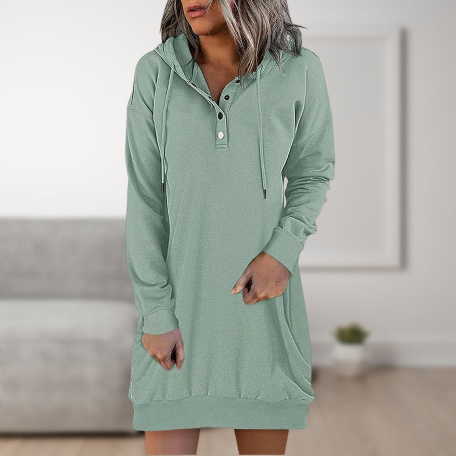 Else Sweatkleid mit Kapuze