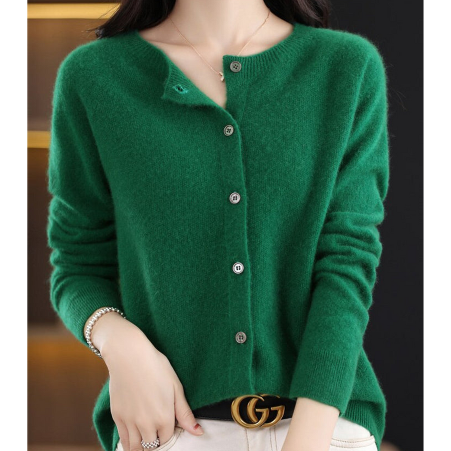 Livea Strickjacke mit Knopfdetails