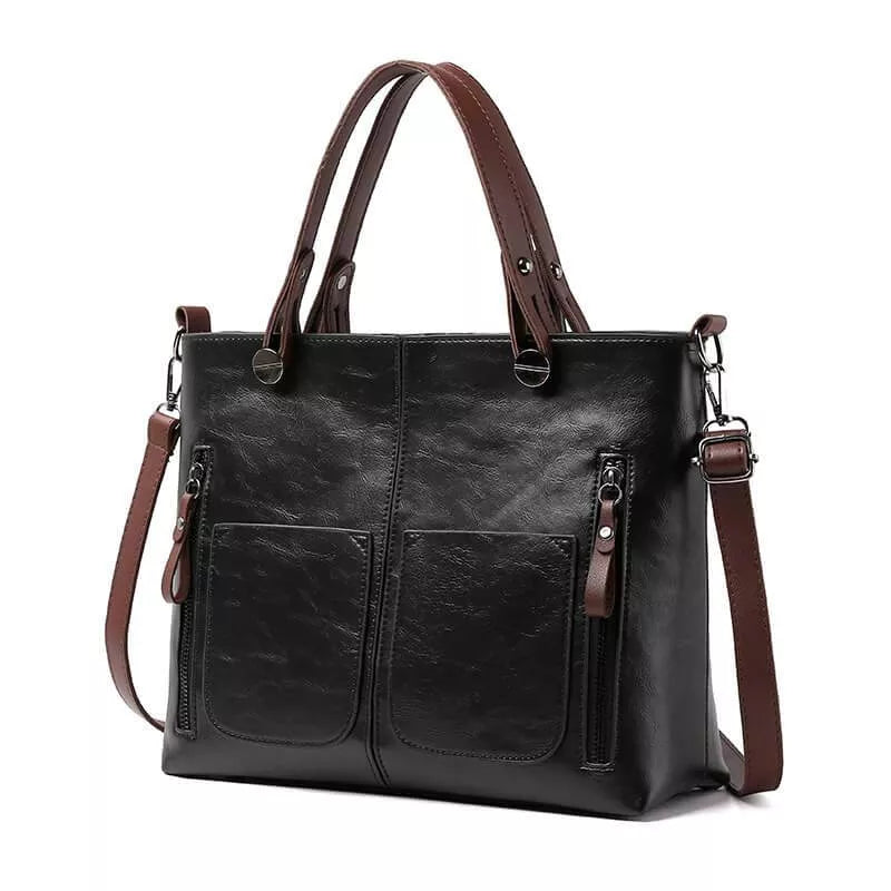 Thilde Henkeltasche aus Leder