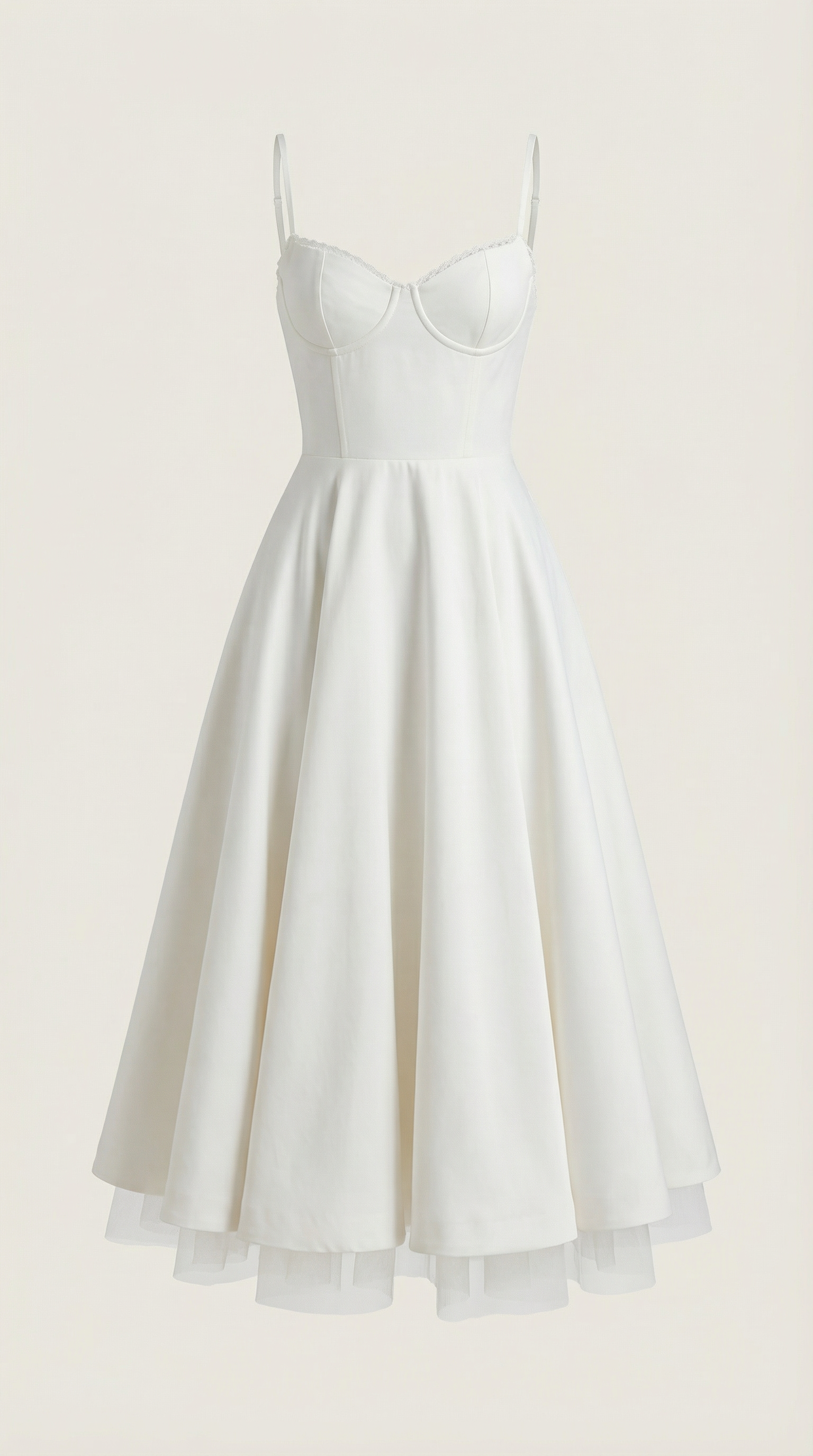 Isolde Tüll-Midikleid