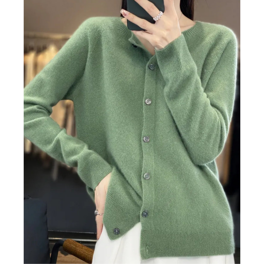 Livea Strickjacke mit Knopfdetails