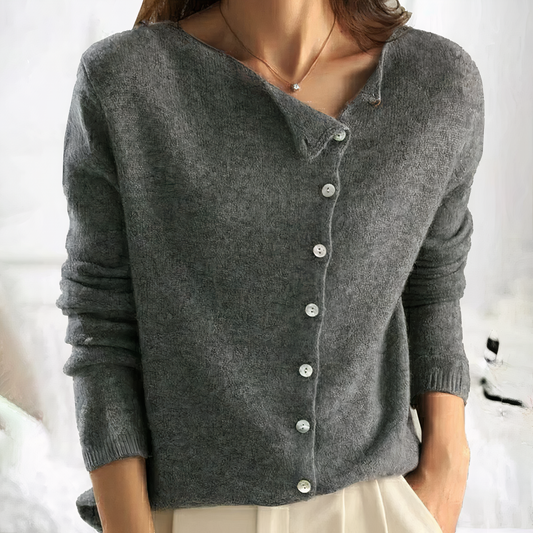 Mina Strickjacke mit V-Ausschnitt