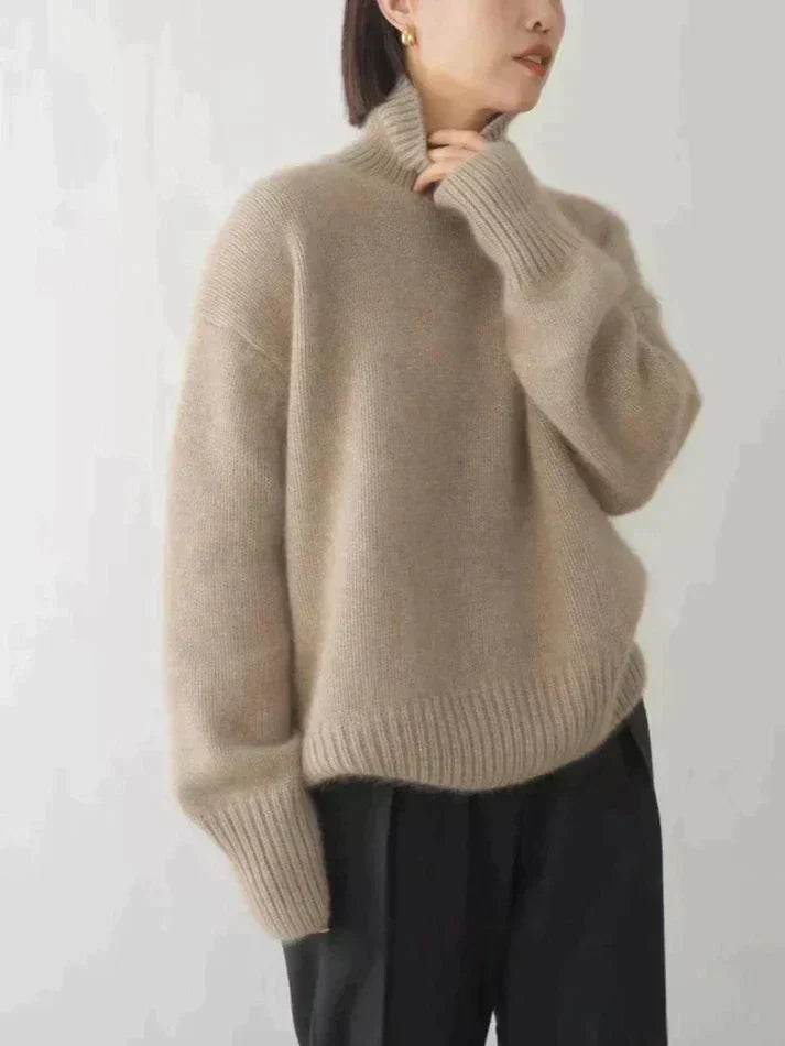 Tamina Oversized Rollkragenpullover