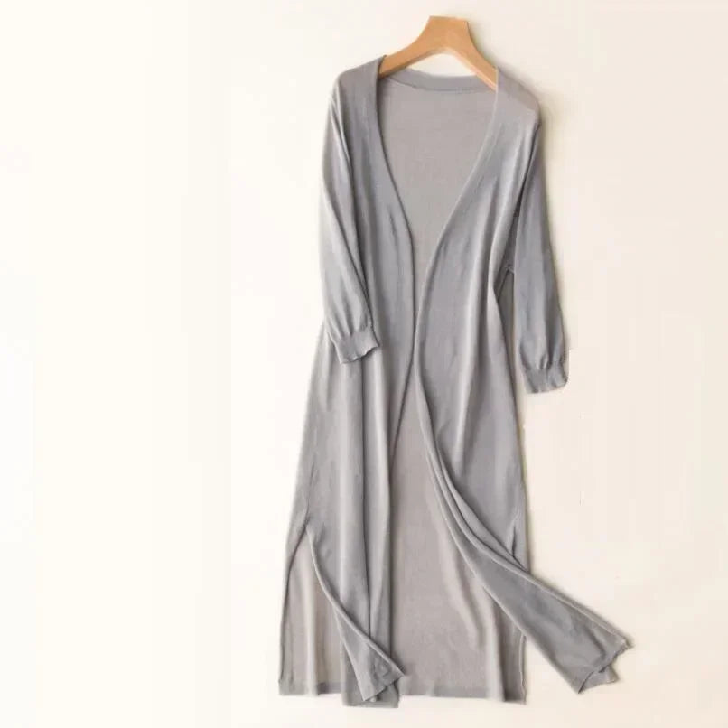 Mirelle lange Strickjacke