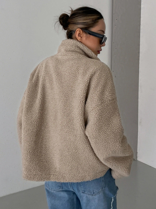 Nessa Oversized Fleecejacke