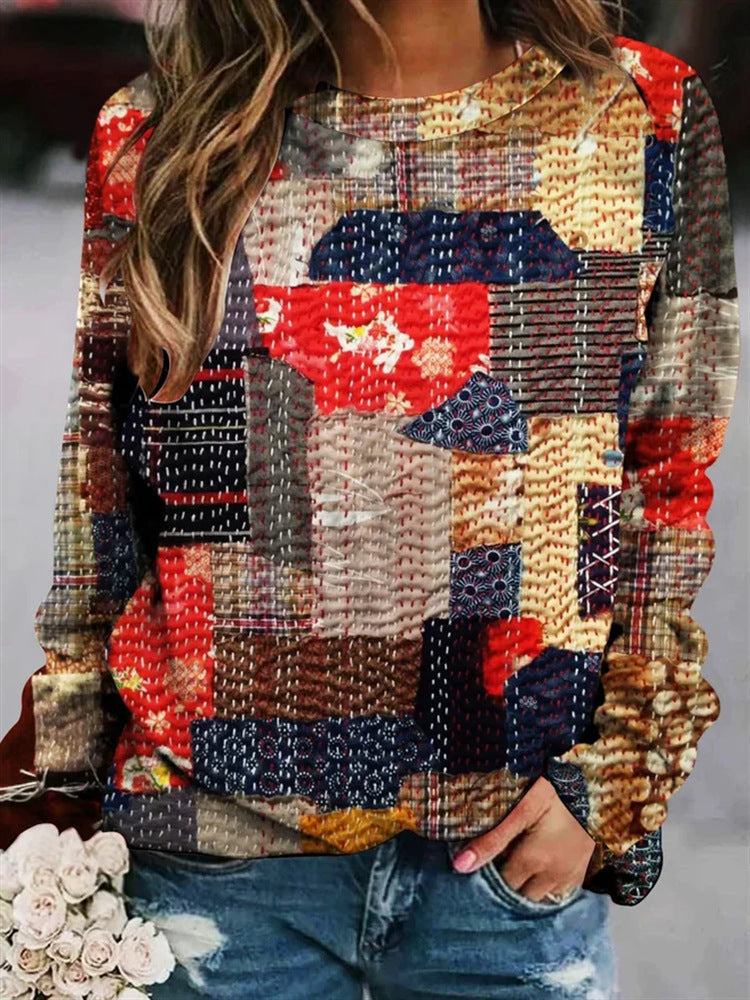 Hedwig Patchwork-Pullover