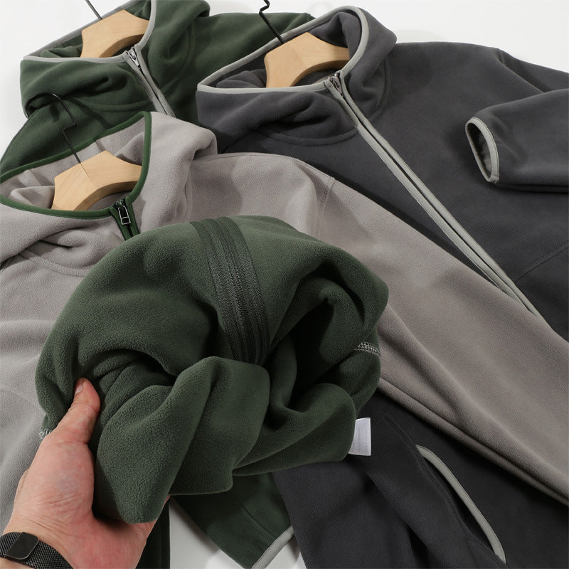 Edina Hoodie mit Kontrastdetails