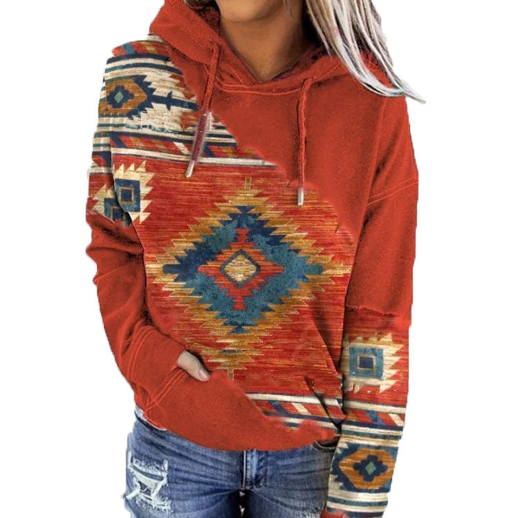 Kalina Hoodie mit Ethno-Muster