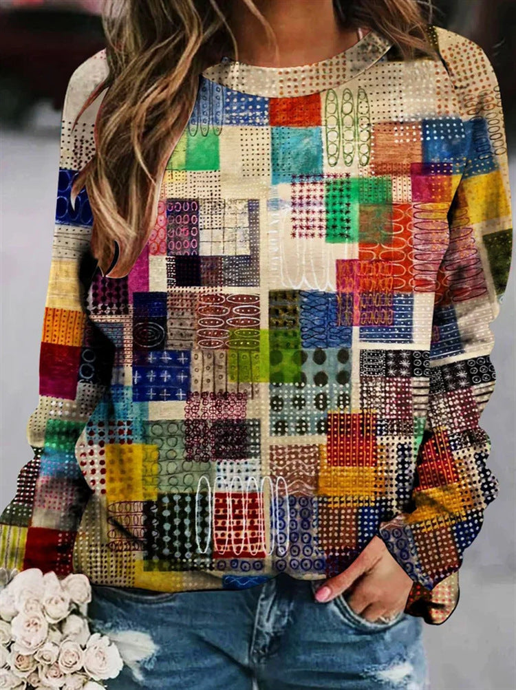 Hedwig Patchwork-Pullover