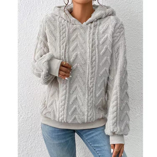 Carolina Pullover mit Zopfmuster