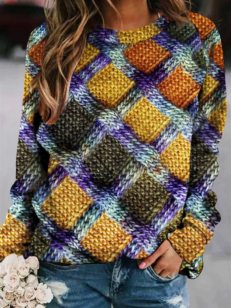 Hedwig Patchwork-Pullover