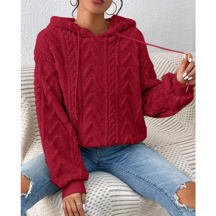 Carolina Pullover mit Zopfmuster