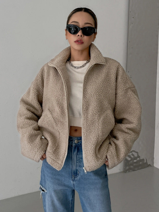Nessa Oversized Fleecejacke