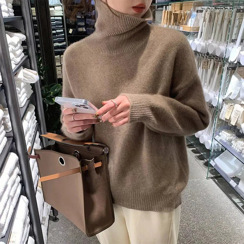 Marta Oversized Rollkragenpullover