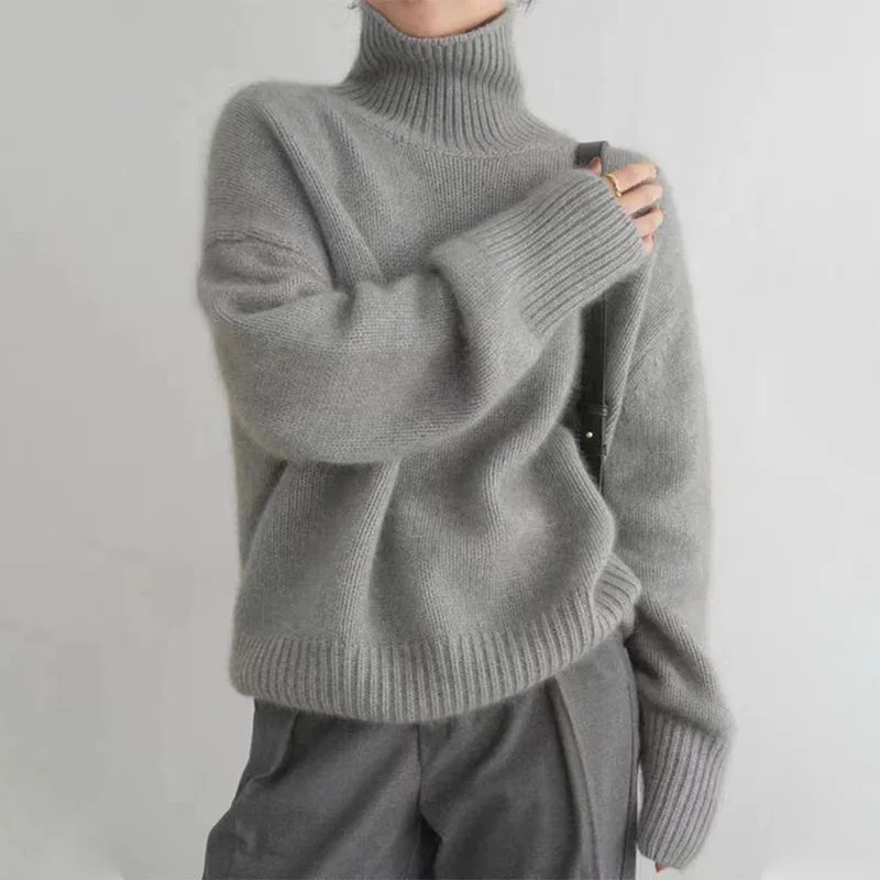 Marta Oversized Rollkragenpullover