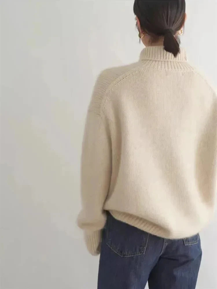 Marta Oversized Rollkragenpullover