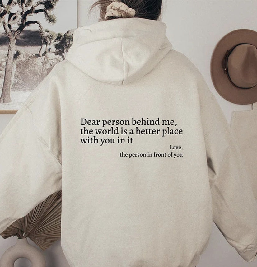 Melisa Hoodie mit Spruch
