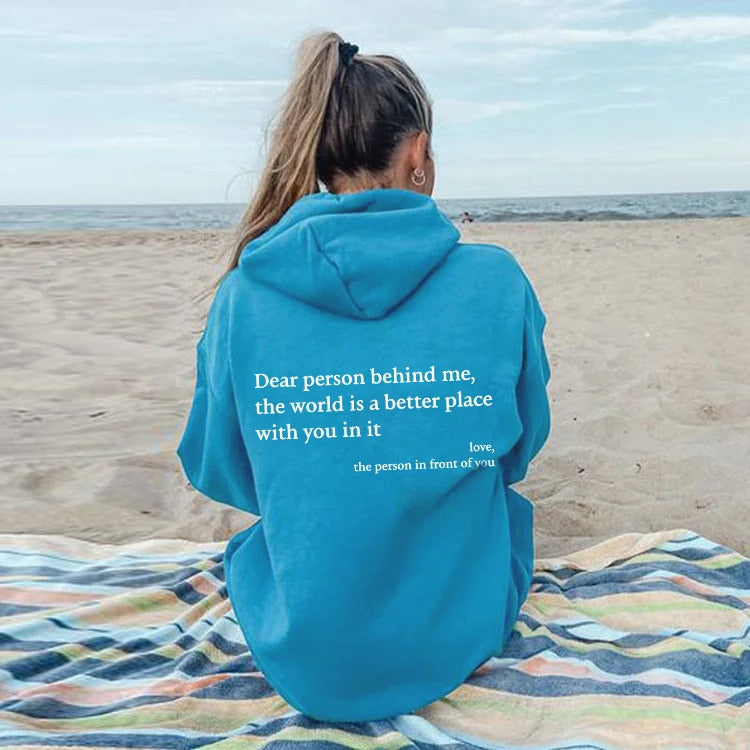 Melisa Hoodie mit Spruch