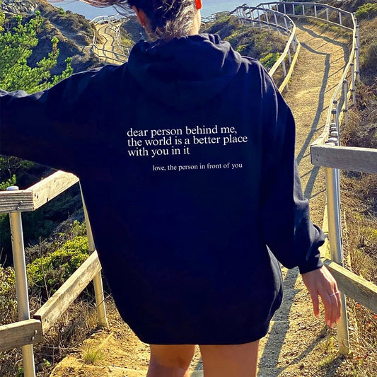 Melisa Hoodie mit Spruch