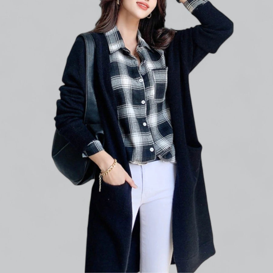 Morgan lange Strickjacke