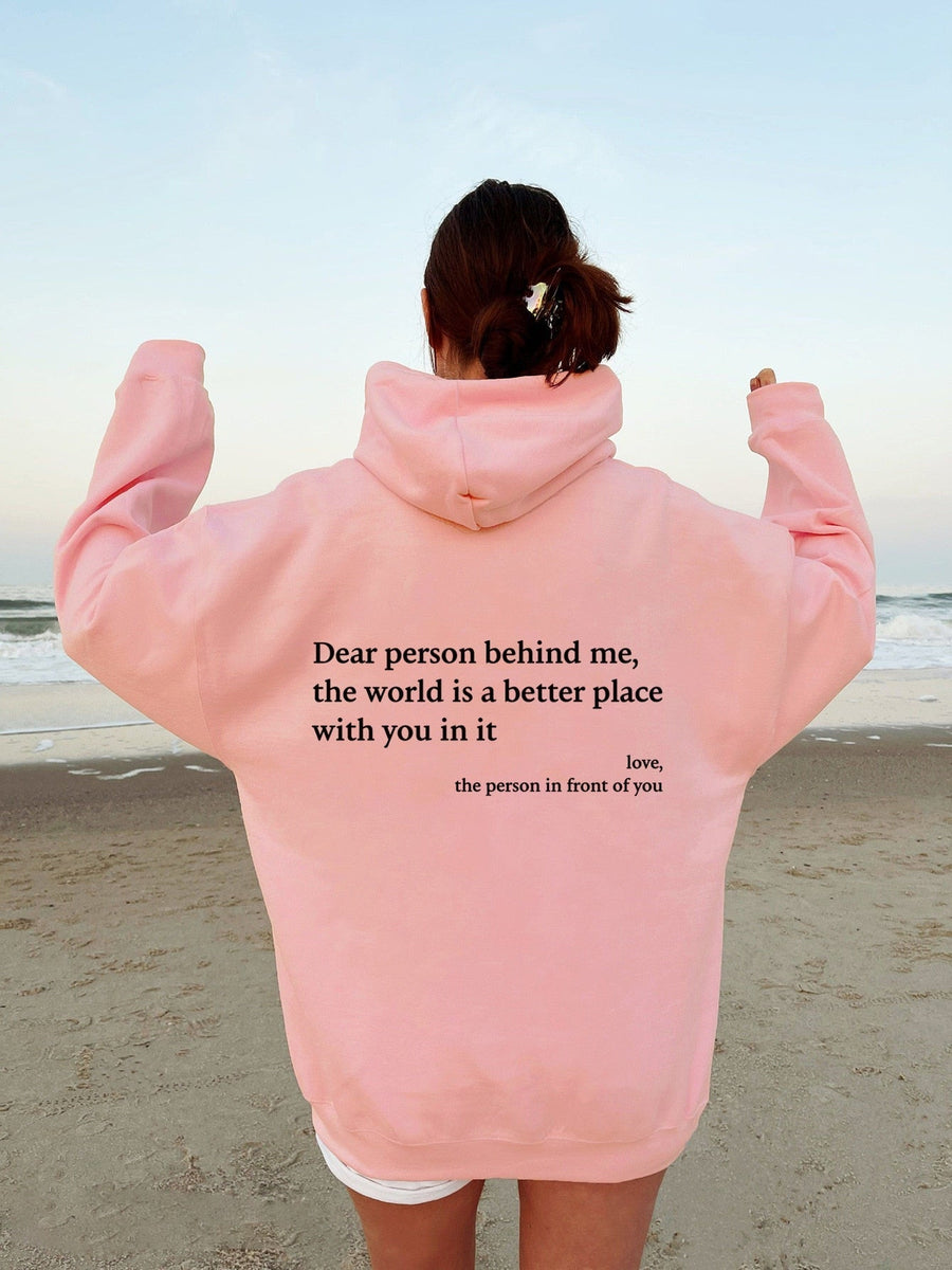 Melisa Hoodie mit Spruch