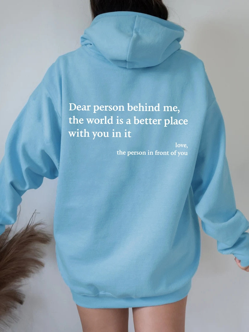 Melisa Hoodie mit Spruch