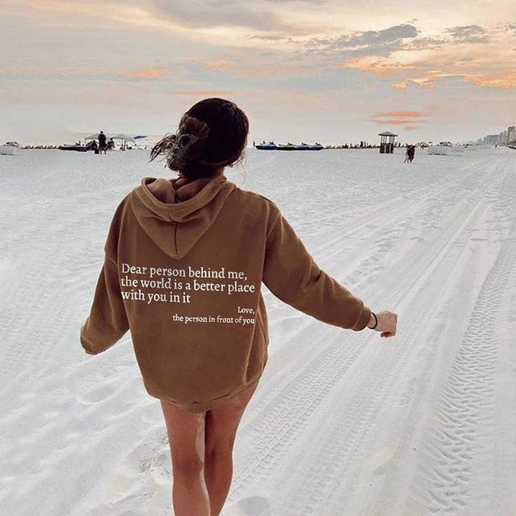 Melisa Hoodie mit Spruch