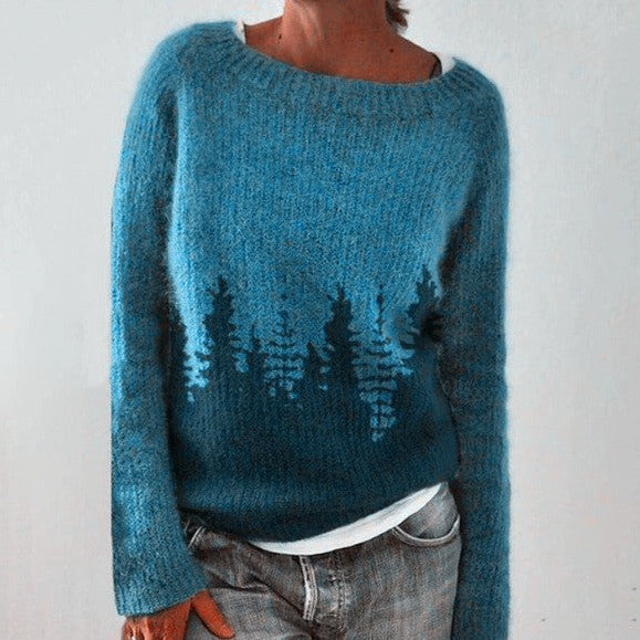 Svea Pullover mit Norweger-Muster