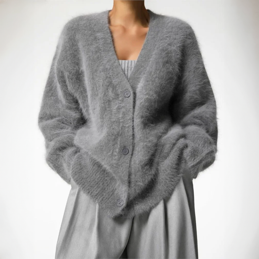 Romana Strickjacke mit V-Ausschnitt