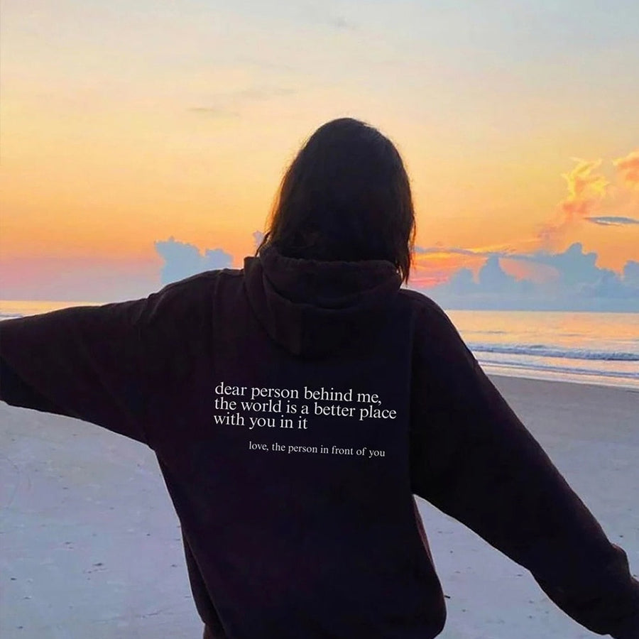 Melisa Hoodie mit Spruch