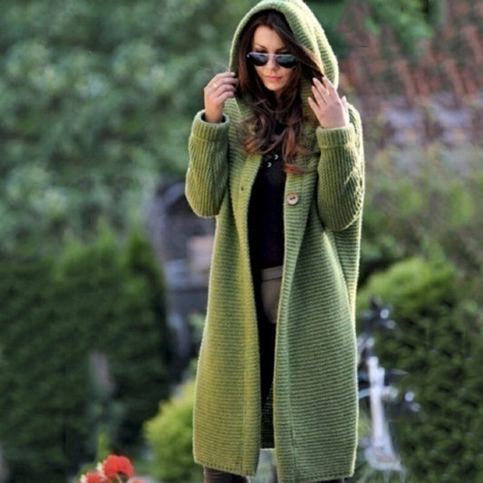 Aida lange Strickjacke