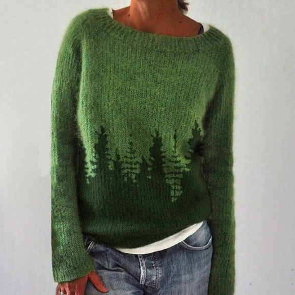 Svea Pullover mit Norweger-Muster
