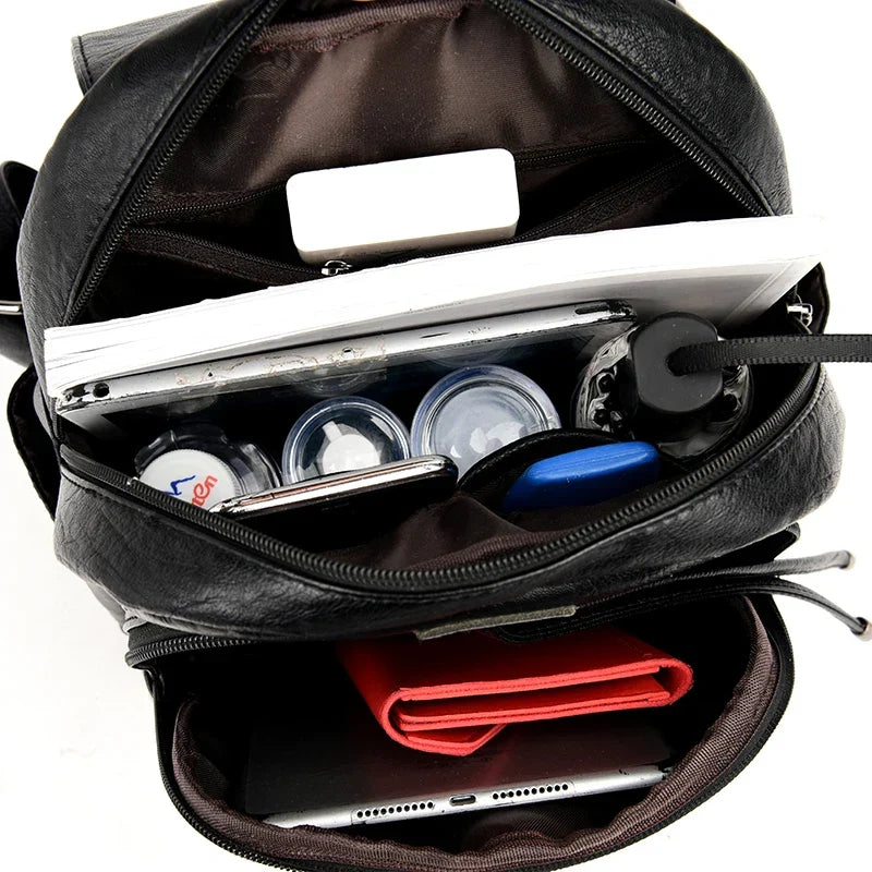 Marlies Rucksack aus Leder