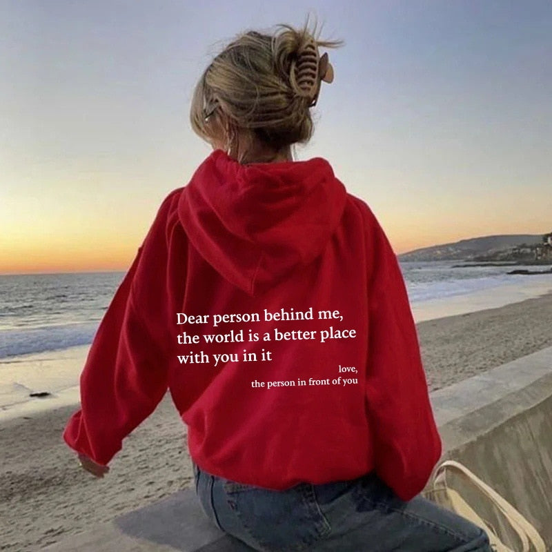 Melisa Hoodie mit Spruch